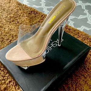 Naked Nude Women’s Heels Size 9